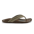 Hiapo Men's Leather Beach Sandals - Clay / Mustang