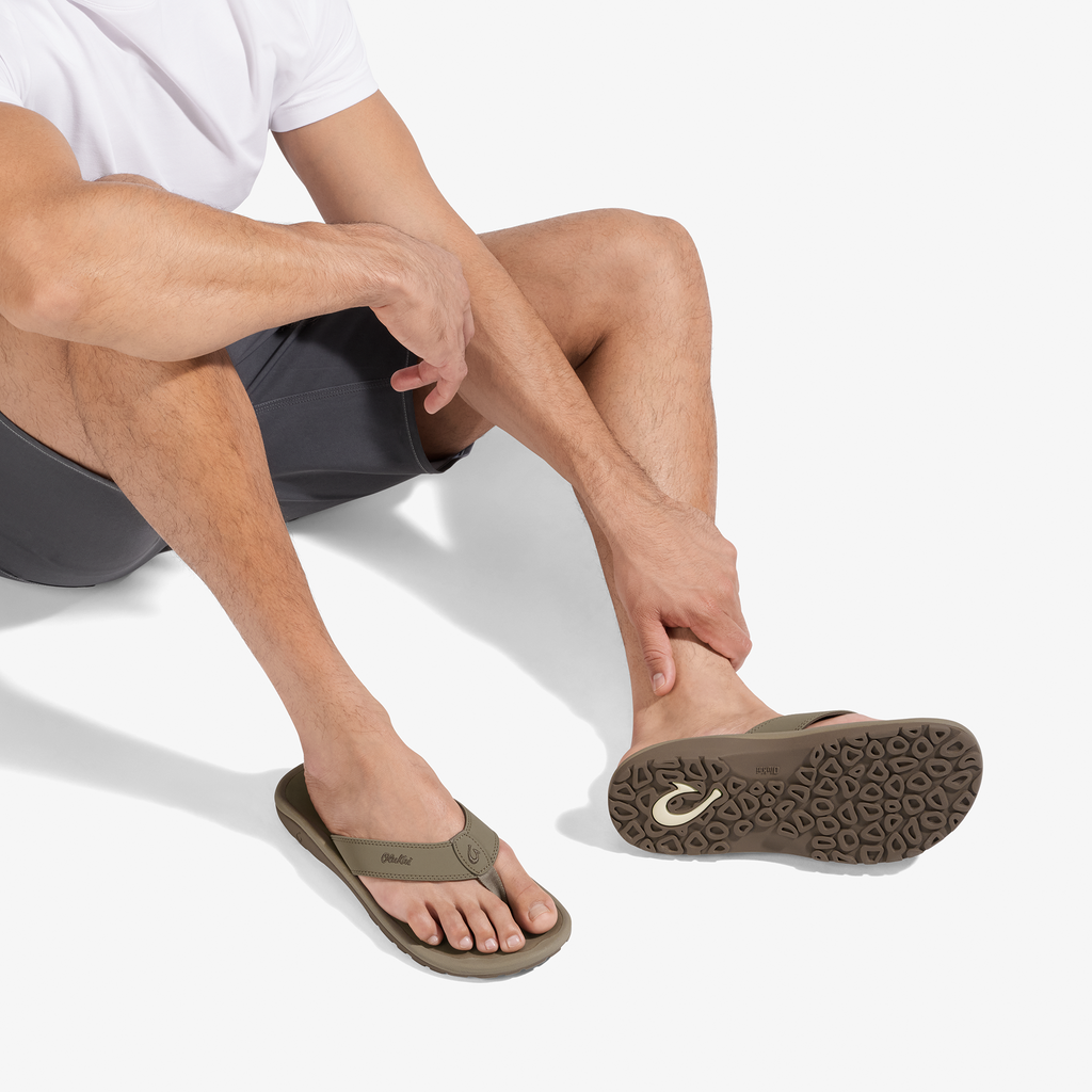 Ohana Men's Beach Sandals - Clay / Mustang