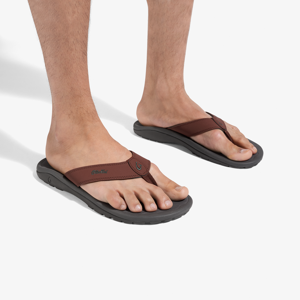 Ohana Men's Beach Sandals - Canoe / Rock