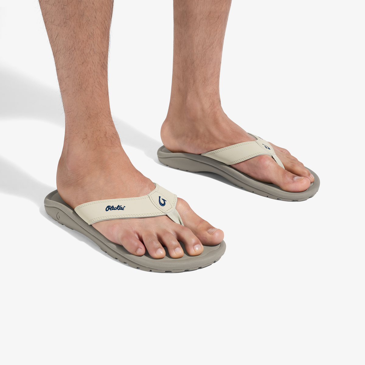 Ohana Men's Beach Sandals - Tapa / Clay