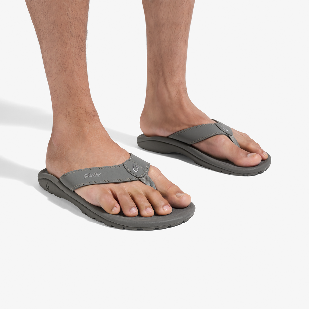 Ohana Men's Beach Sandals - Rock / Rock