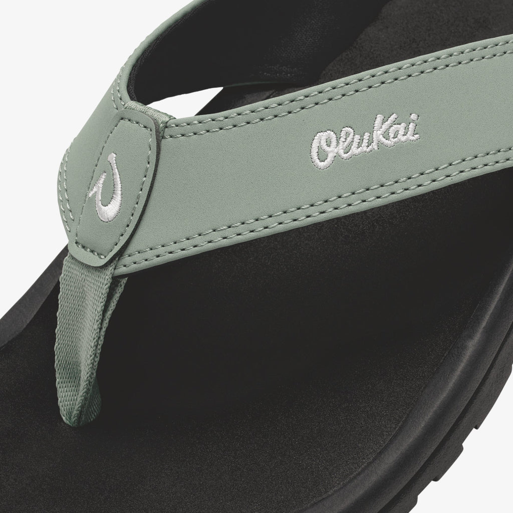 Ohana Men's Beach Sandals - Seagreen / Black