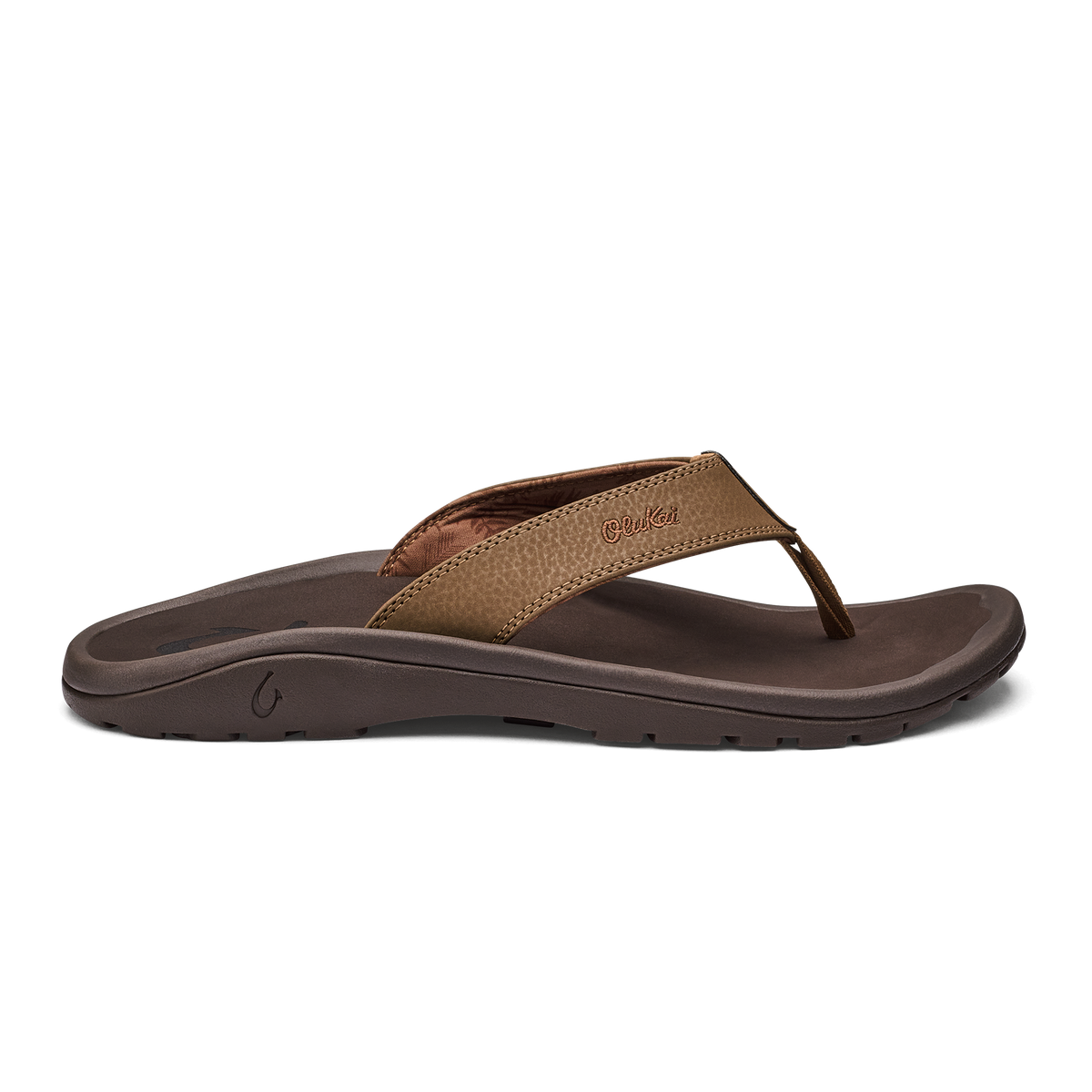 Ohana Men's Beach Sandals - Tan / Dark Java