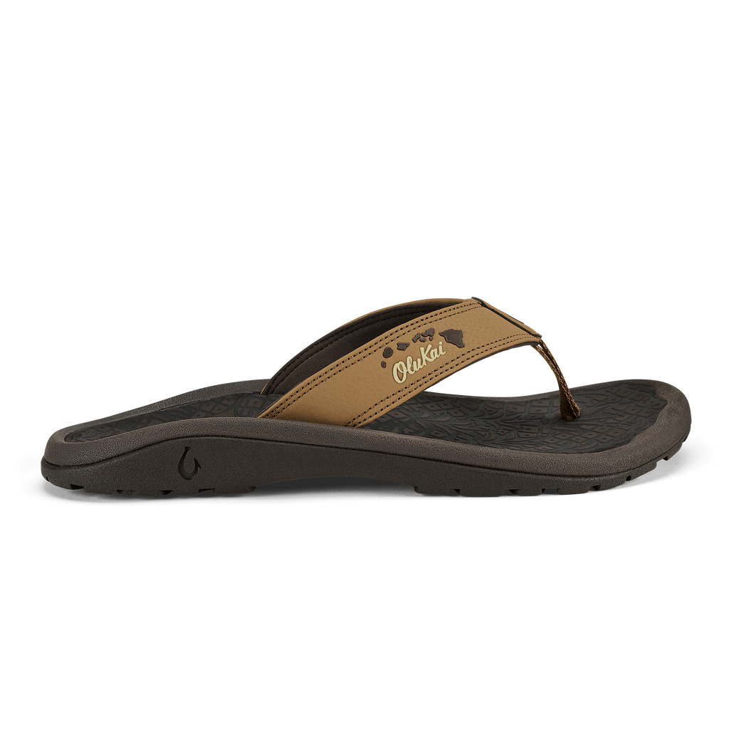 Ohana Men's Bestselling Beach Sandals - Tan / Island Chain