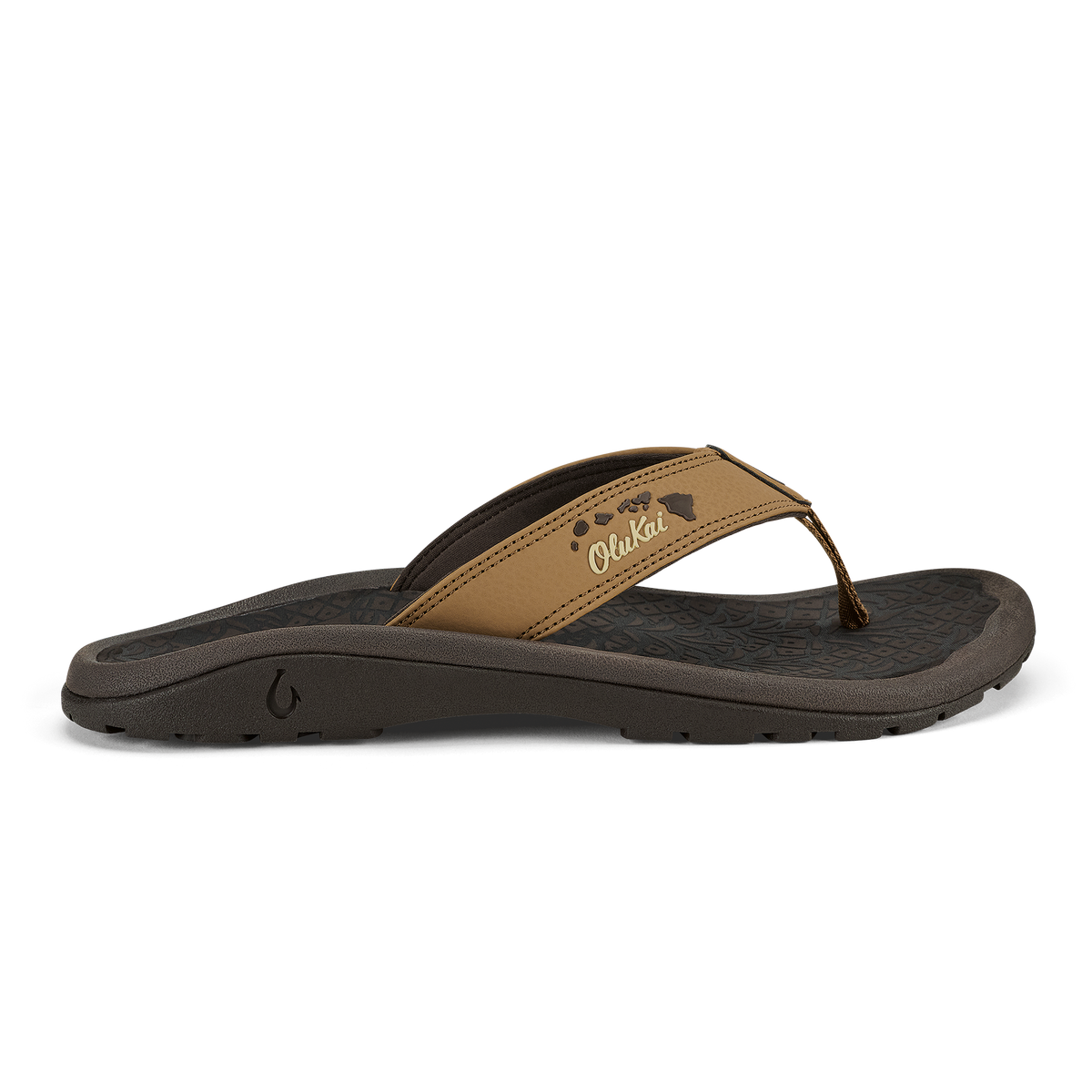 Ohana Men's Bestselling Beach Sandals - Tan / Island Chain