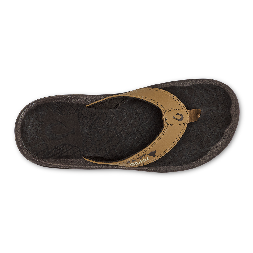 Ohana Men's Bestselling Beach Sandals - Tan / Island Chain