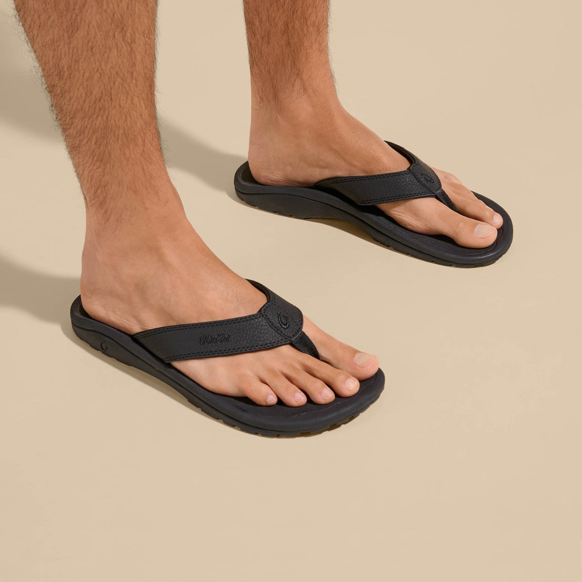 Ohana Men's Beach Sandals - Black