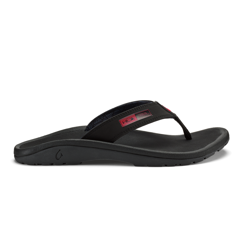Ohana Men's Beach Sandals - Black / Hla