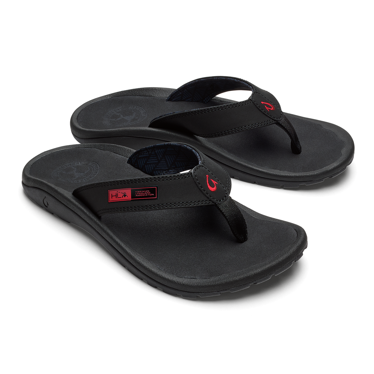 Ohana Men's Beach Sandals - Black / Hla
