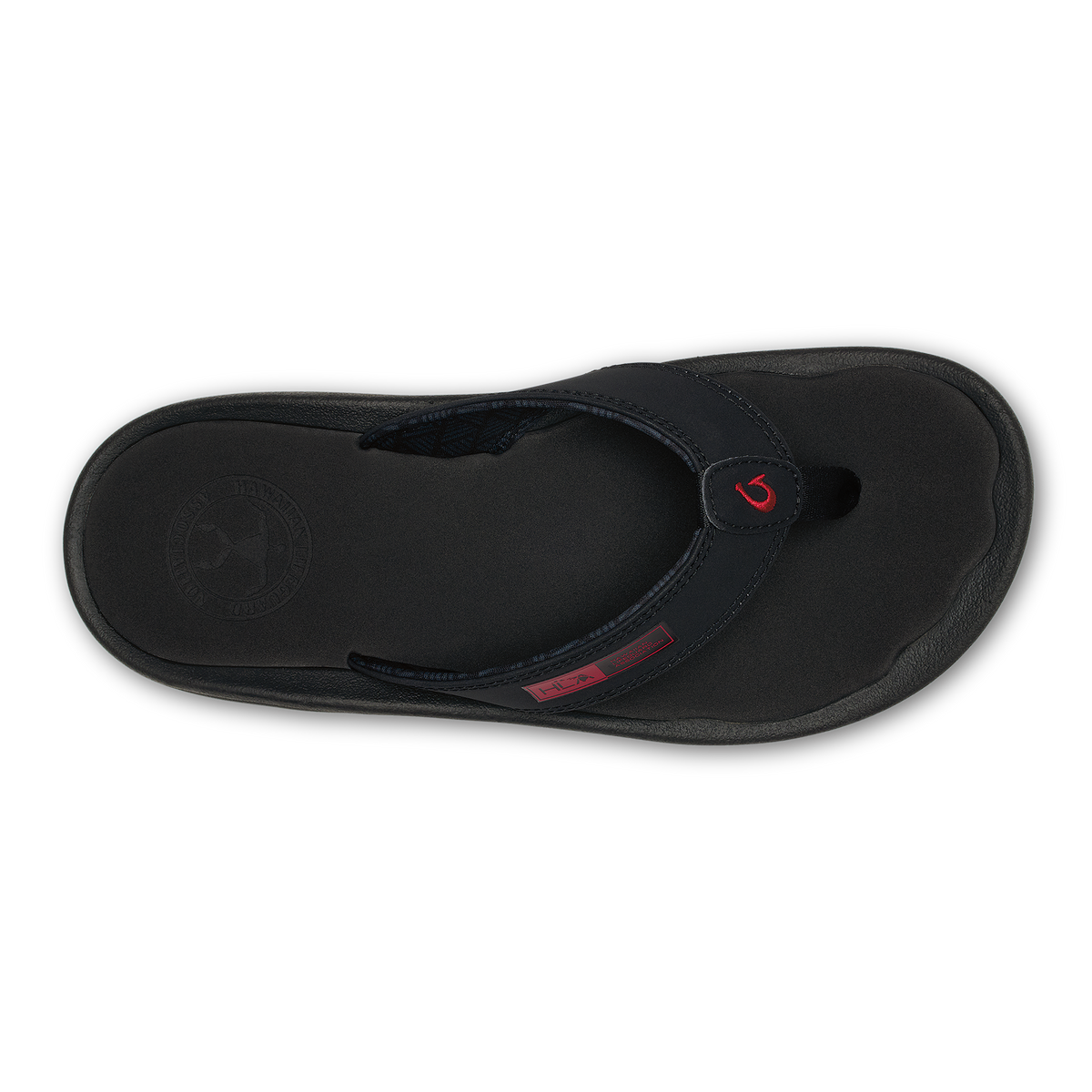 Ohana Men's Beach Sandals - Black / Hla