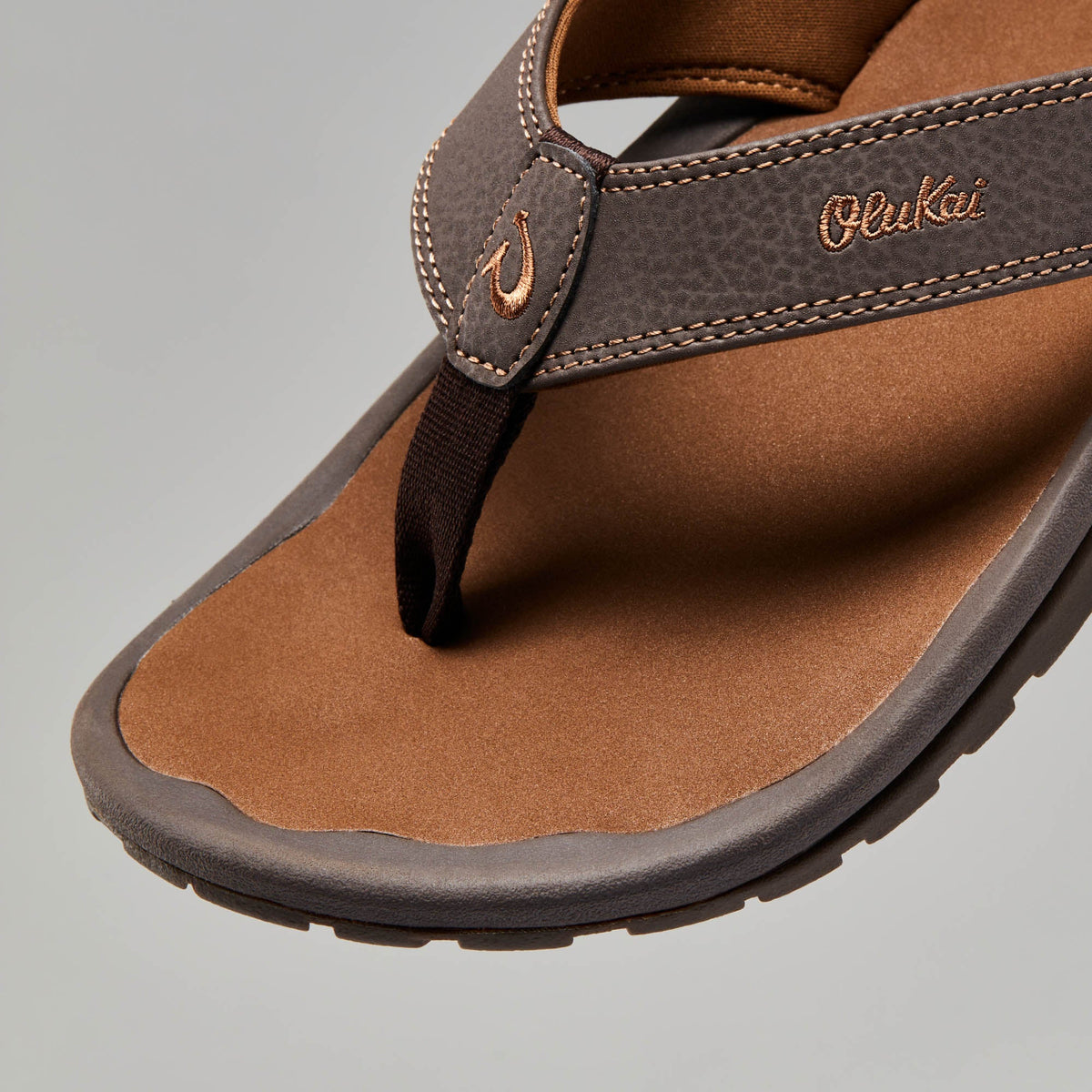 Ohana Men's Beach Sandals - Dark Java / Ray