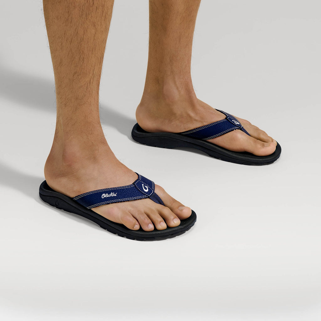 Ohana Men's Beach Sandals - Navy / Onyx