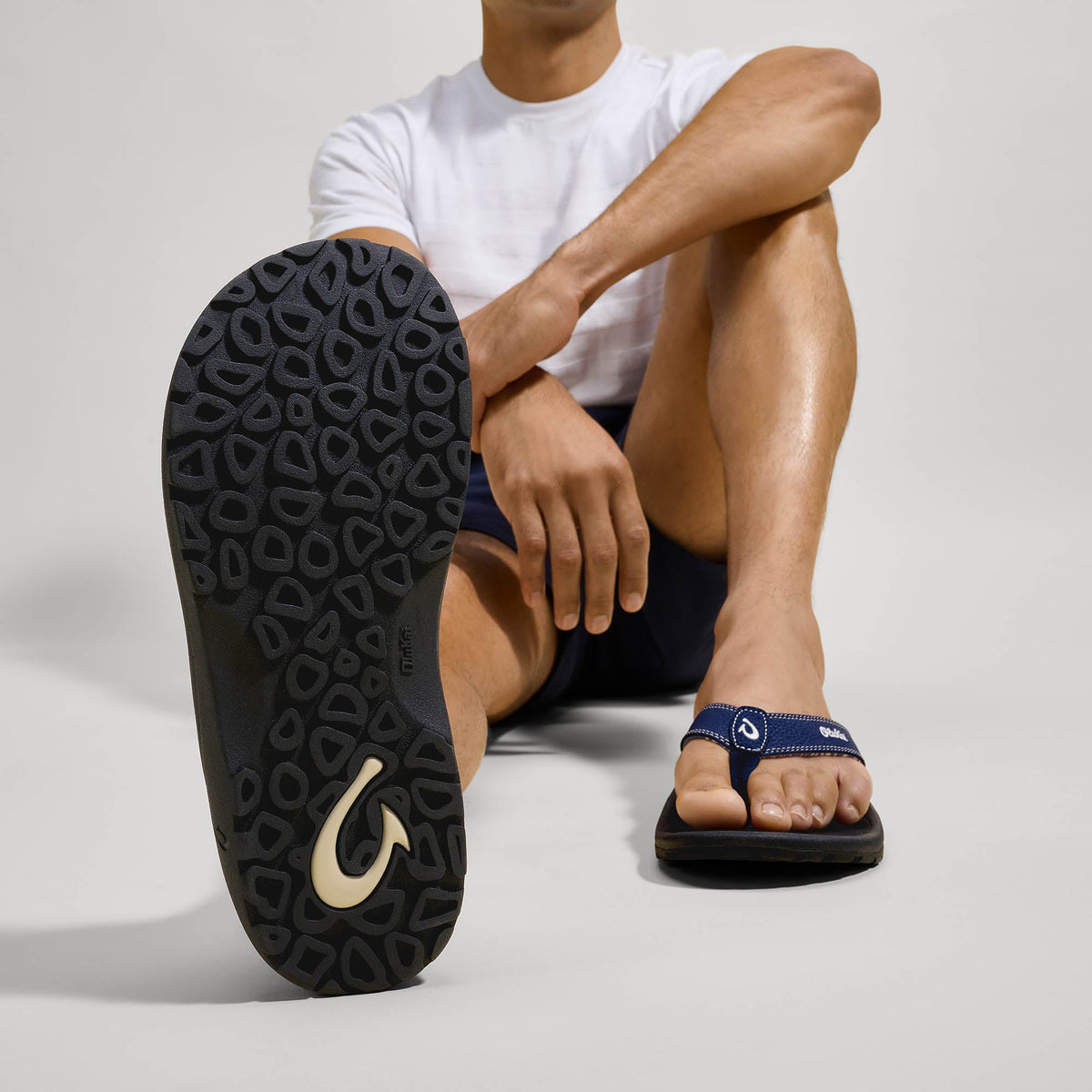 Ohana Men's Beach Sandals - Navy / Onyx