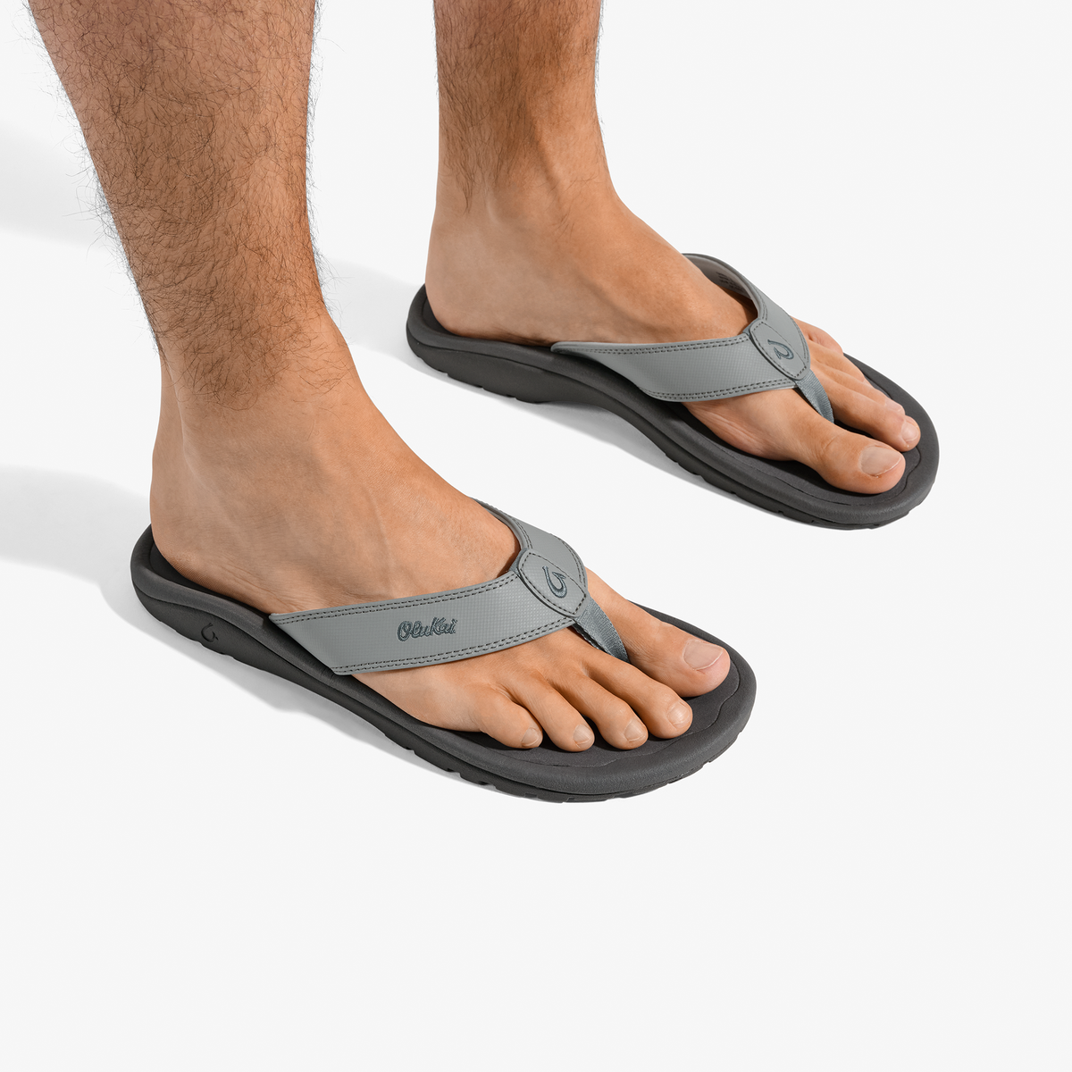 Ohana Men's Beach Sandals - Ash / Rock