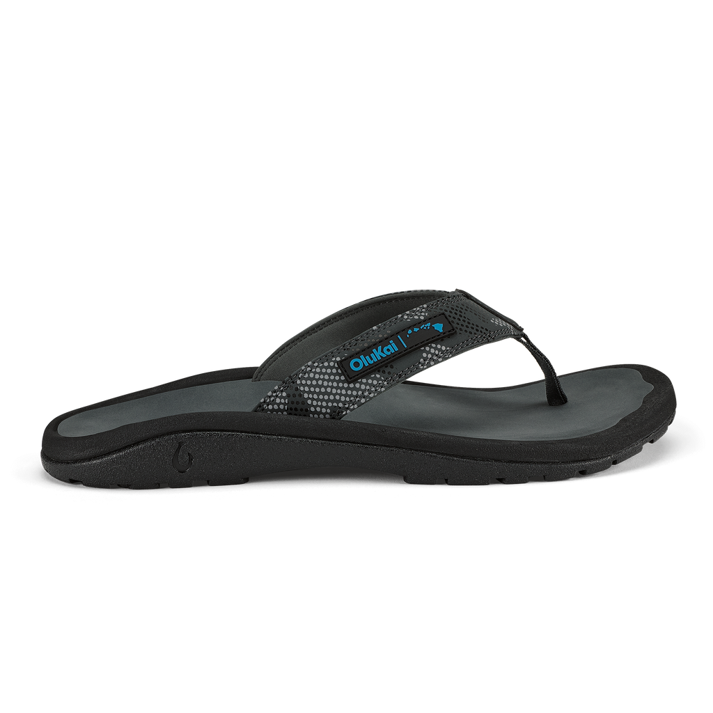 Ohana Men's Bestselling Beach Sandals - Grey Camo / Island Chain