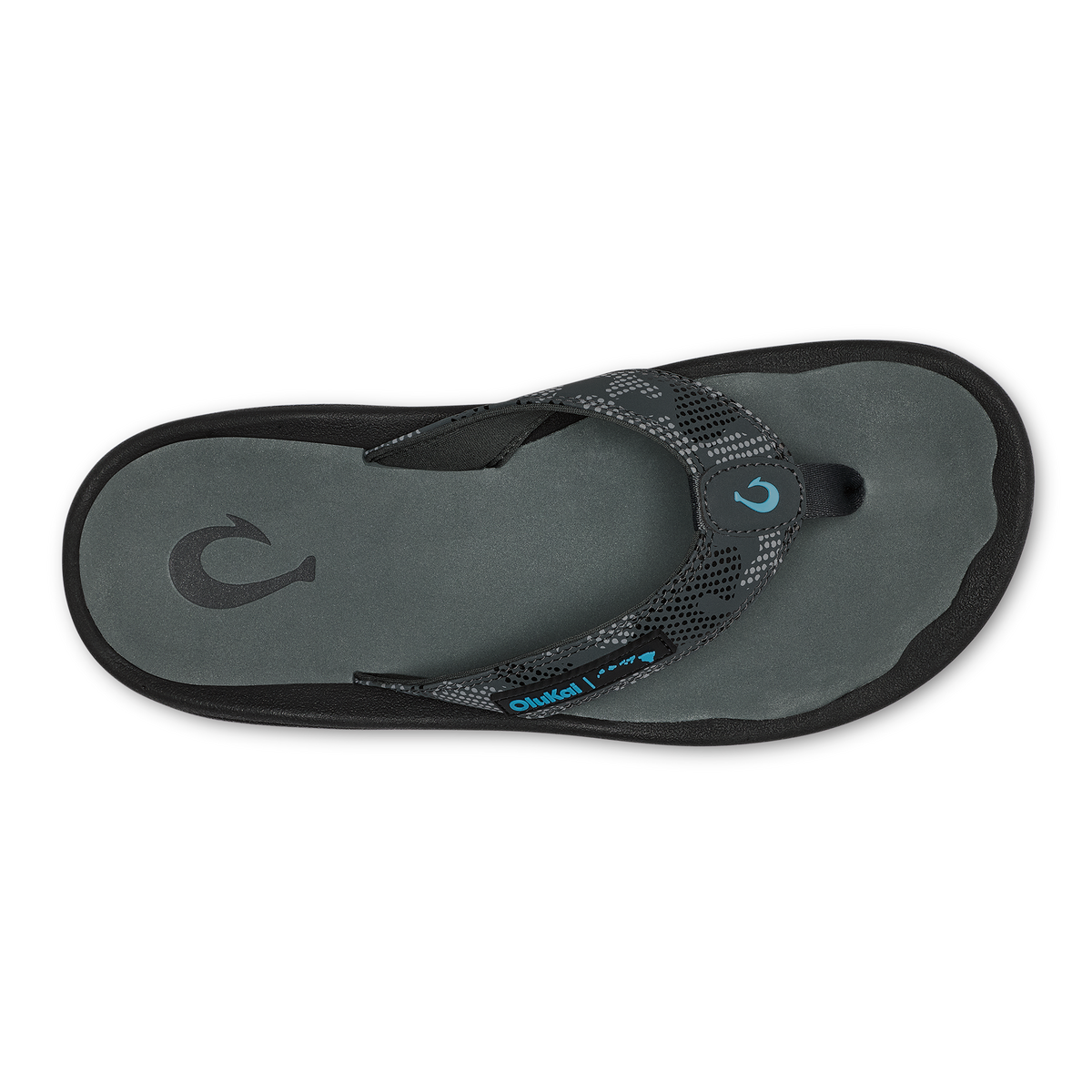 Ohana Men's Bestselling Beach Sandals - Grey Camo / Island Chain