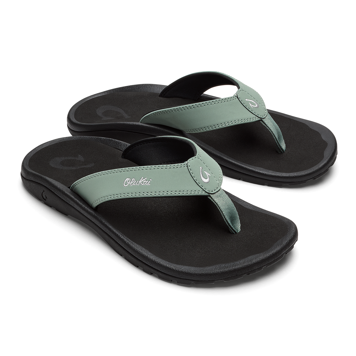 Ohana Men's Beach Sandals - Seagreen / Black