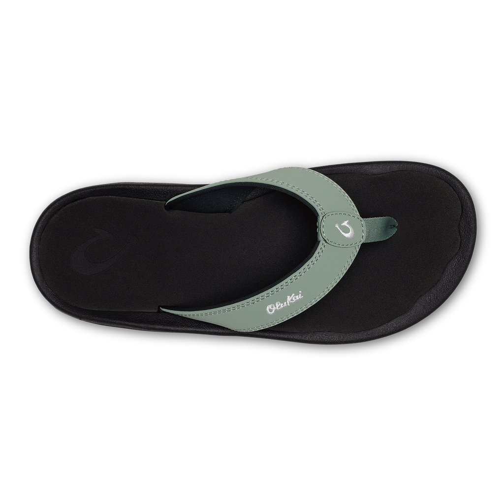 Ohana Men's Beach Sandals - Seagreen / Black