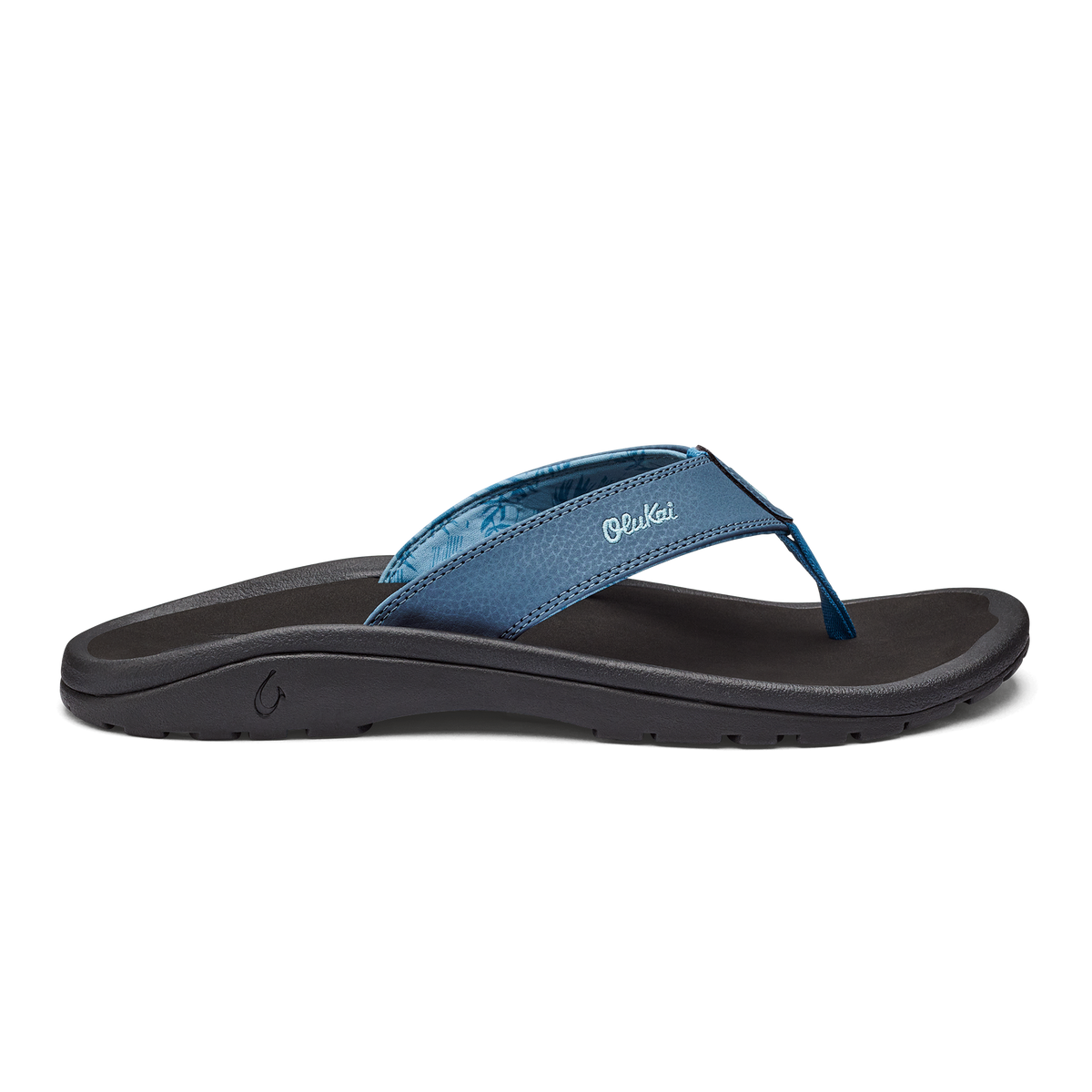Ohana Men's Beach Sandals - Vintage Blue / Black