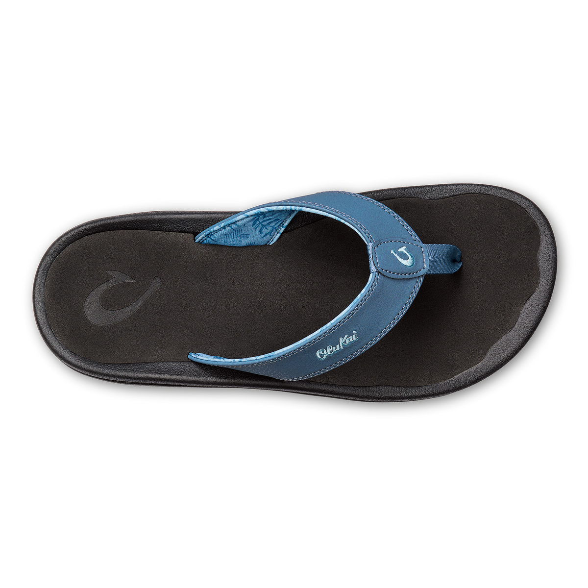 Ohana Men's Beach Sandals - Vintage Blue / Black