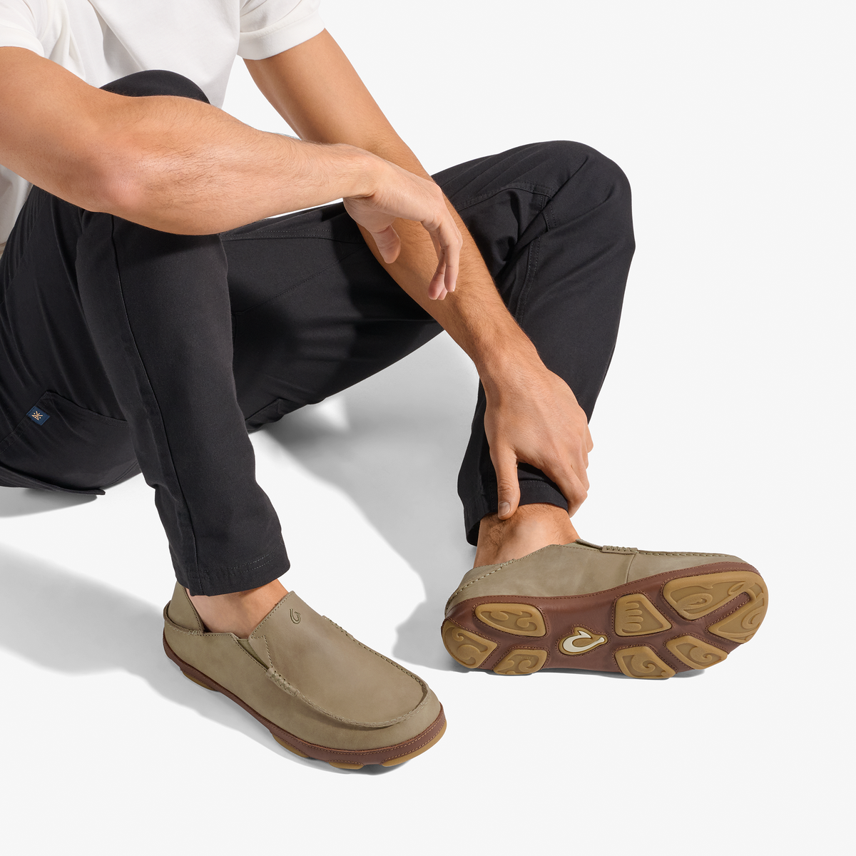 Moloa Men's Slip-On Shoes - Clay / Toffee
