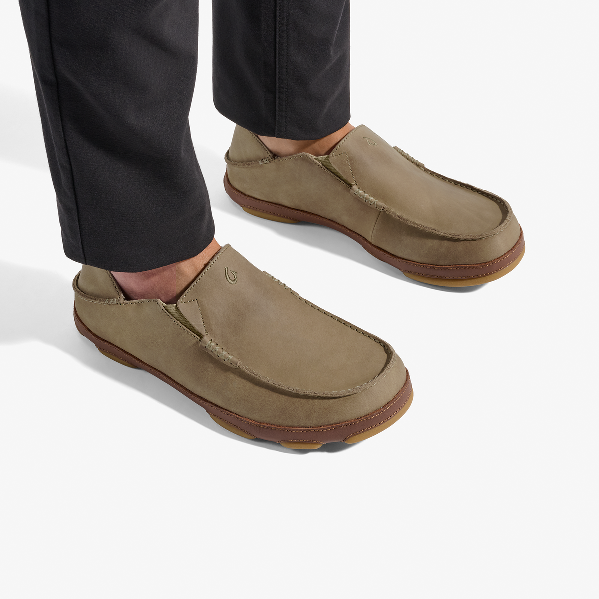 Moloa Men's Slip-On Shoes - Clay / Toffee