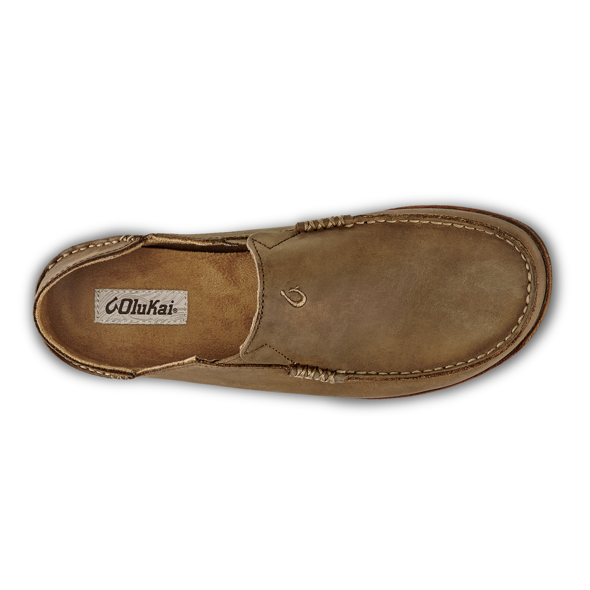 Moloa Men's Leather Slip-On Shoes - Ray / Toffee