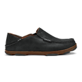 Moloa Men's Leather Slip-On Shoes - Black / Toffee