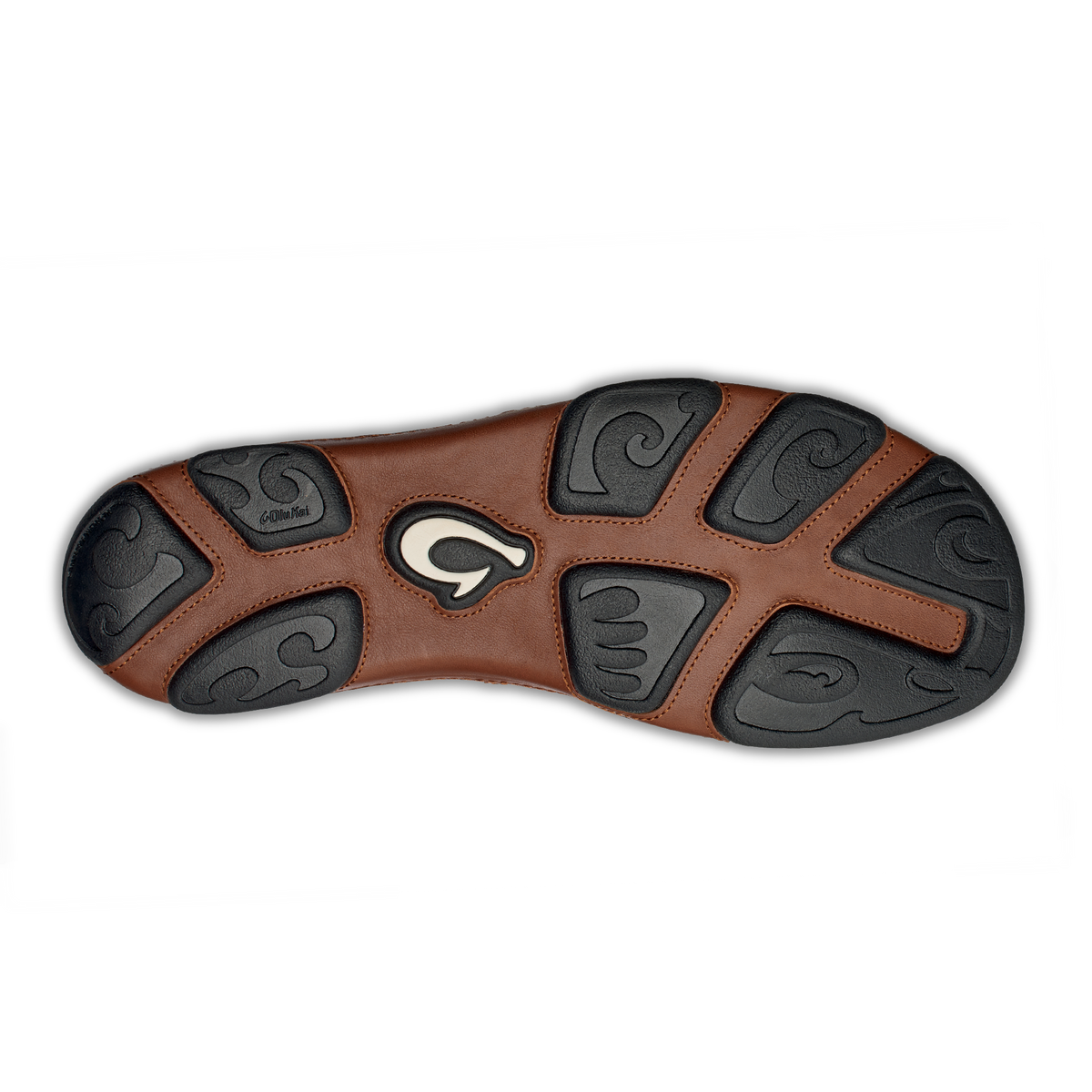 Moloa Men's Leather Slip-On Shoes - Black / Toffee