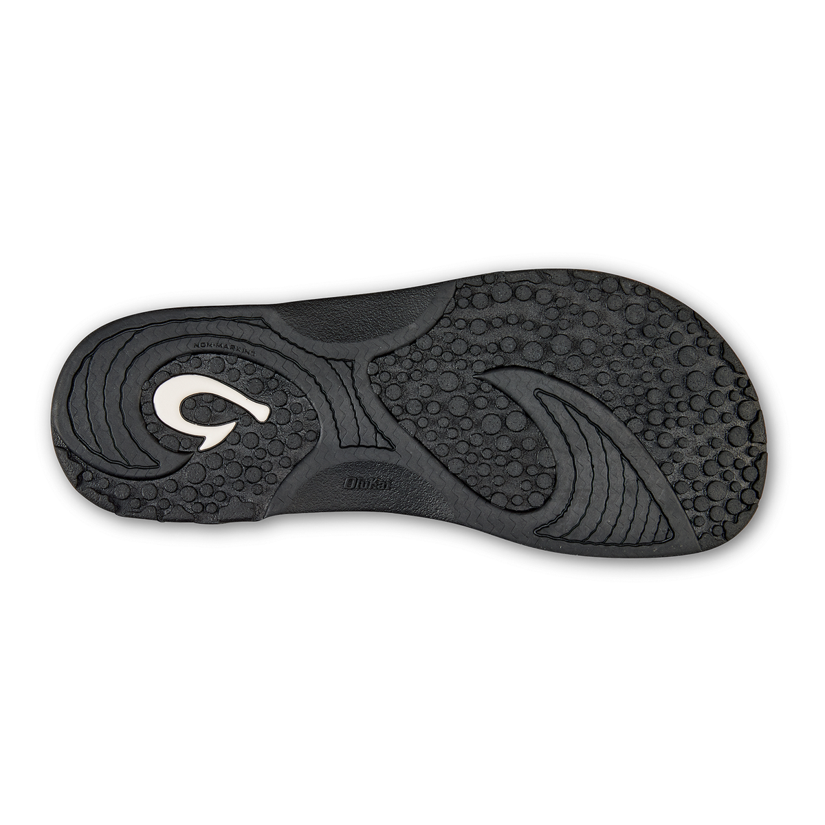 Hokua Men's Beach Sandals - Black / Dark Shadow