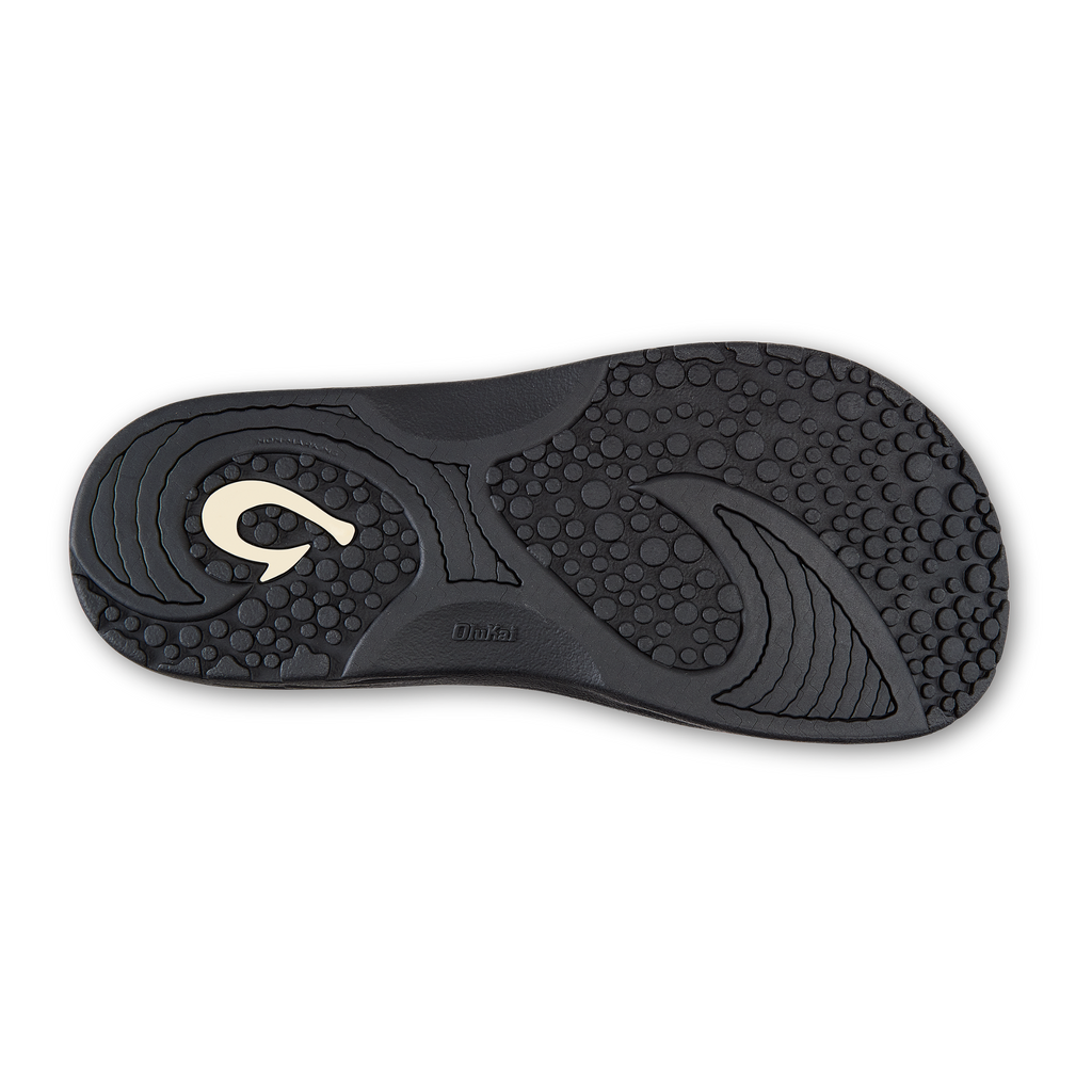 Hokua Men's Beach Sandals - Dark Wood