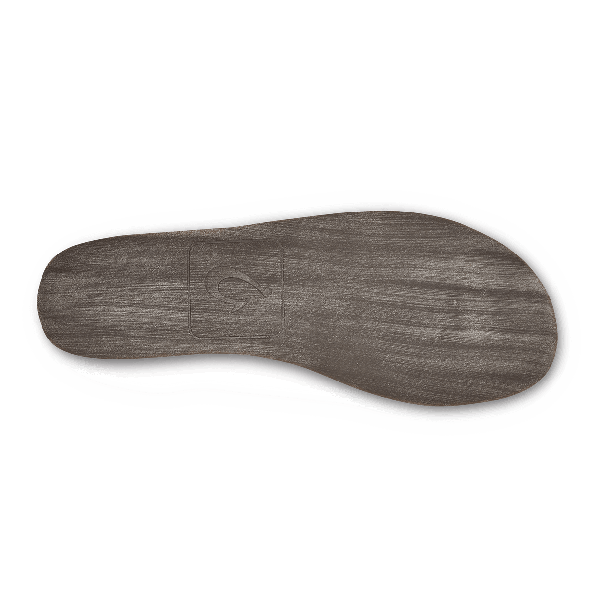 Moloa Men's Leather Slippers - Dark Wood