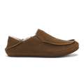 Moloa Men's Leather Slippers - Kona Coffee
