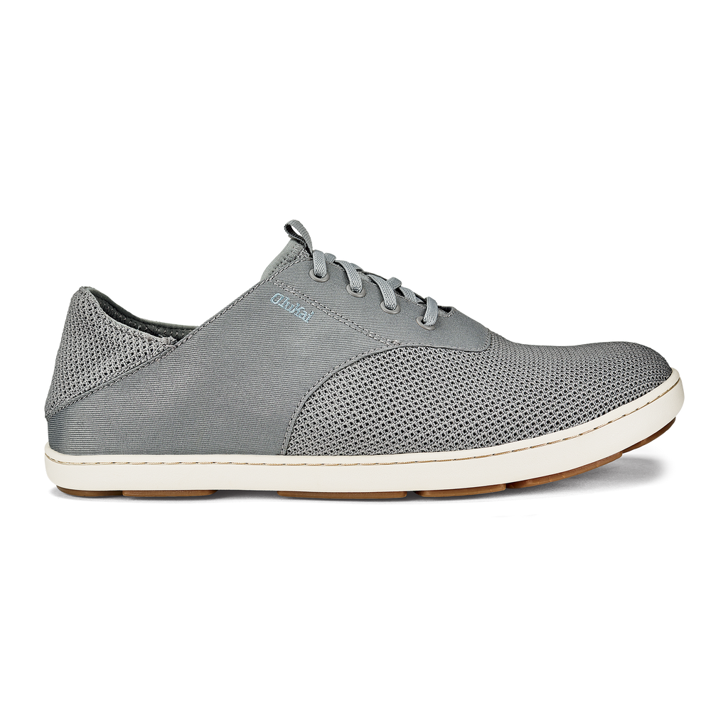Nohea Moku Men's No Tie Boat Shoes - Sharkskin