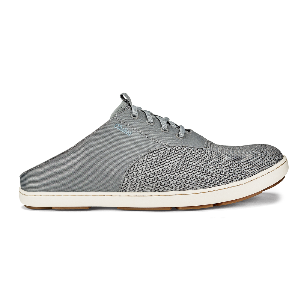 Nohea Moku Men's No Tie Boat Shoes - Sharkskin