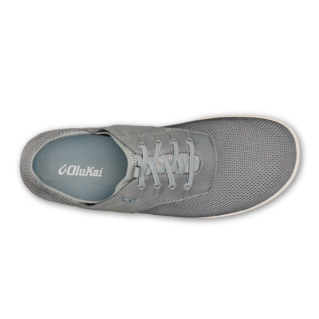 Nohea Moku Men's No Tie Boat Shoes - Sharkskin