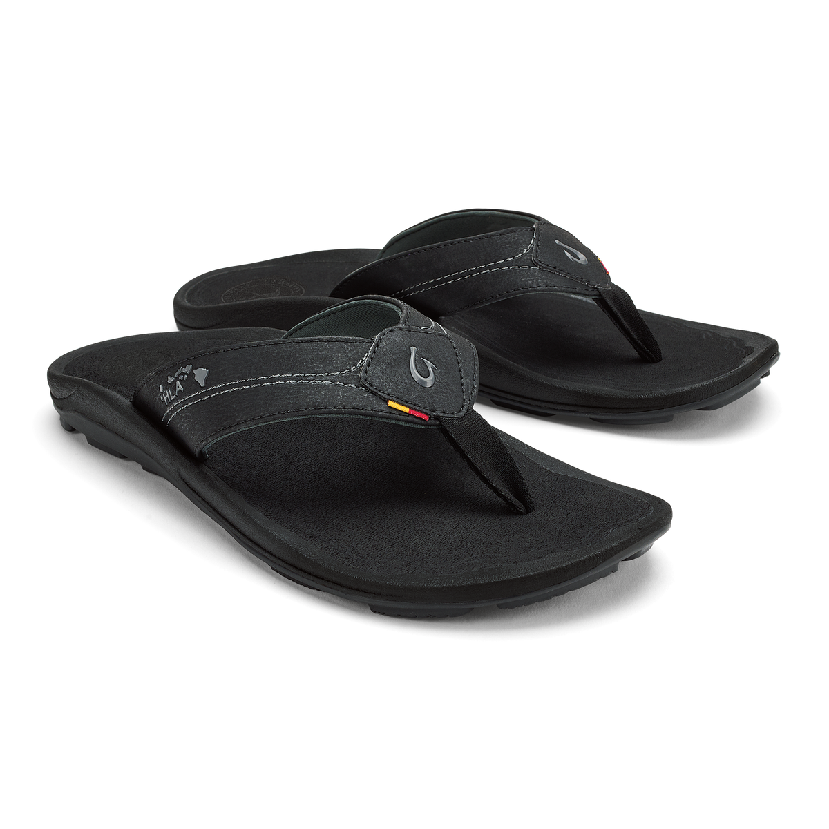 Kipi Men's Beach Sandals - Black