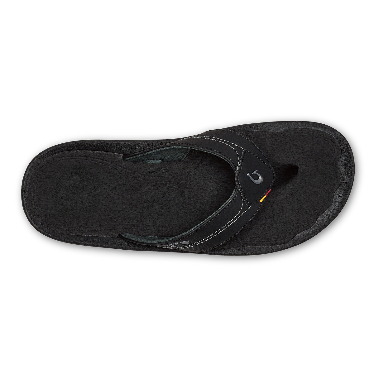 Kipi Men's Beach Sandals - Black