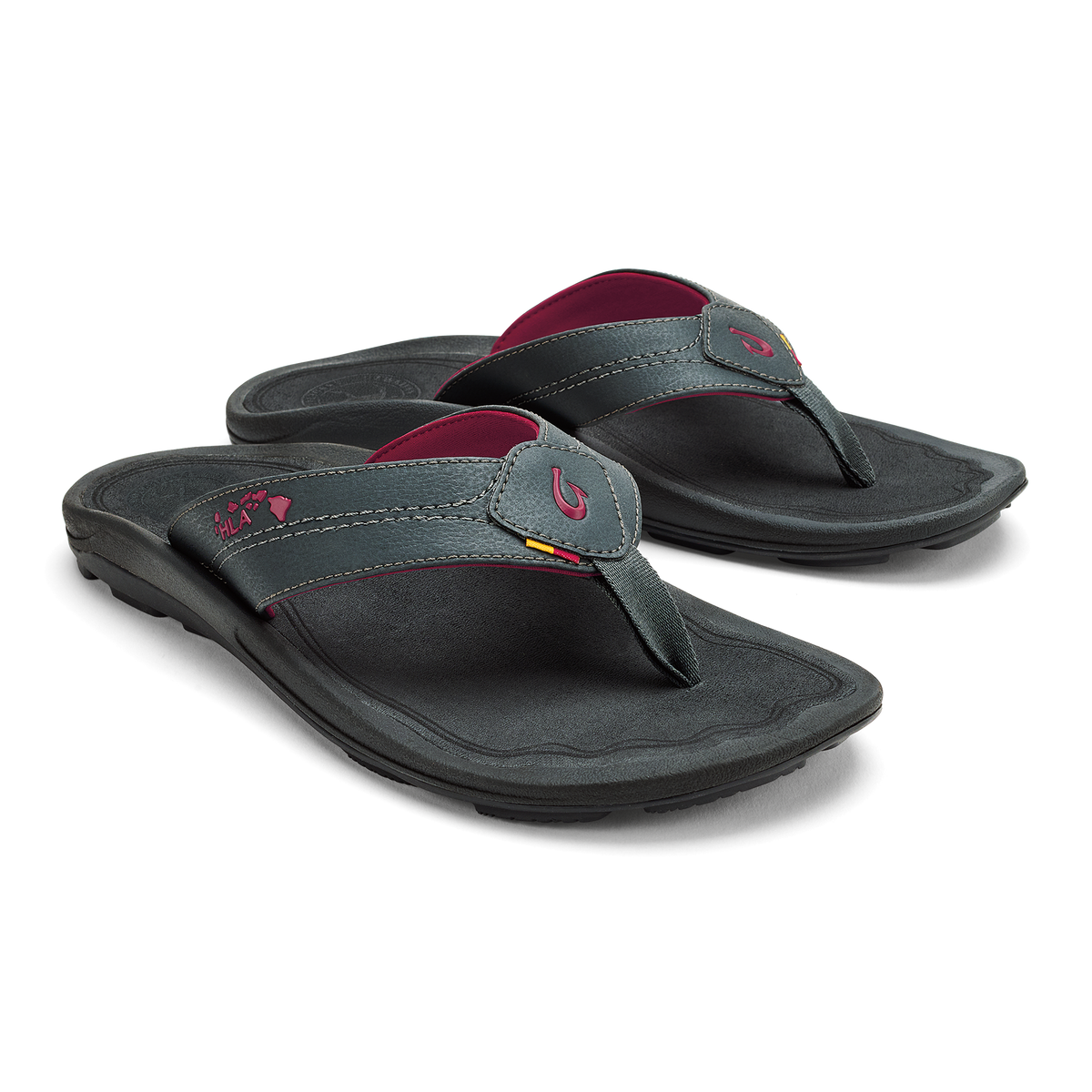 Kipi Men's Beach Sandals - Dark Shadow