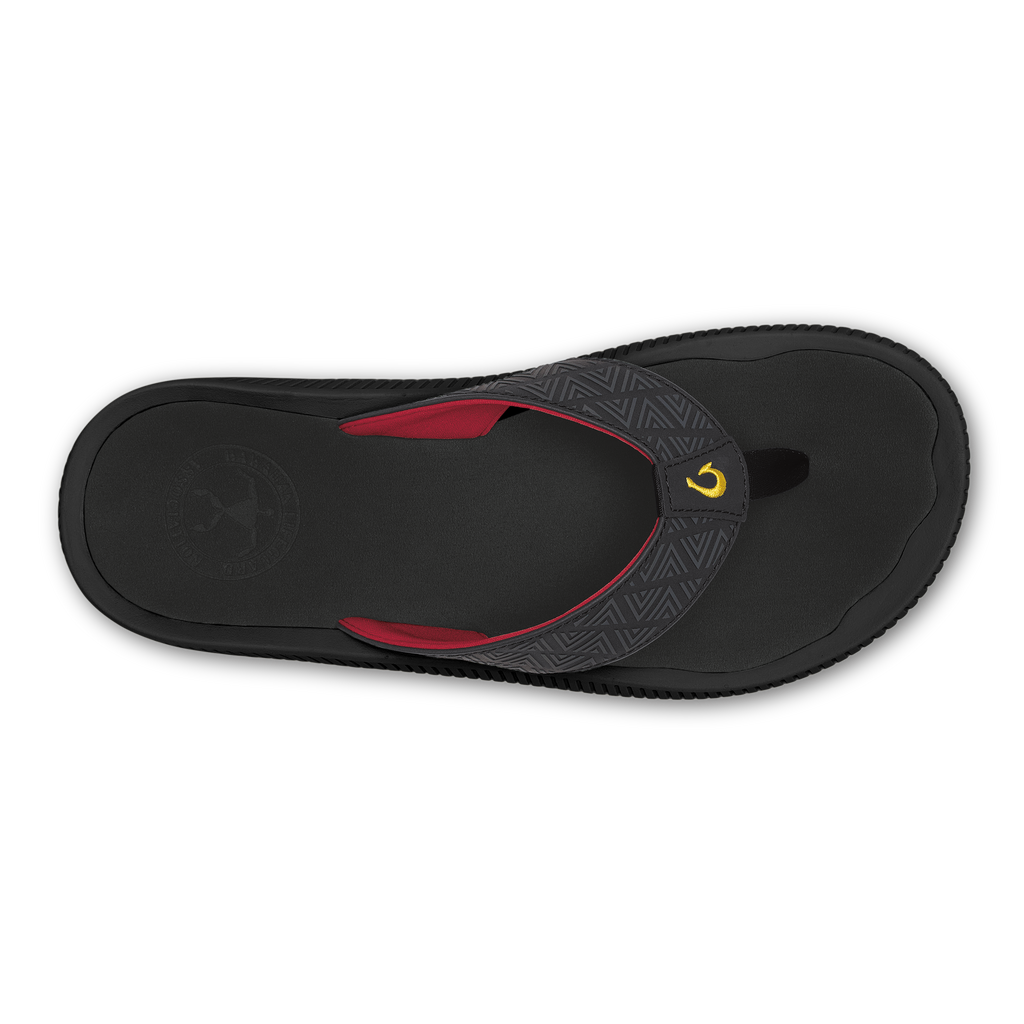 Ulele Men's Beach Sandals - Black / Hla