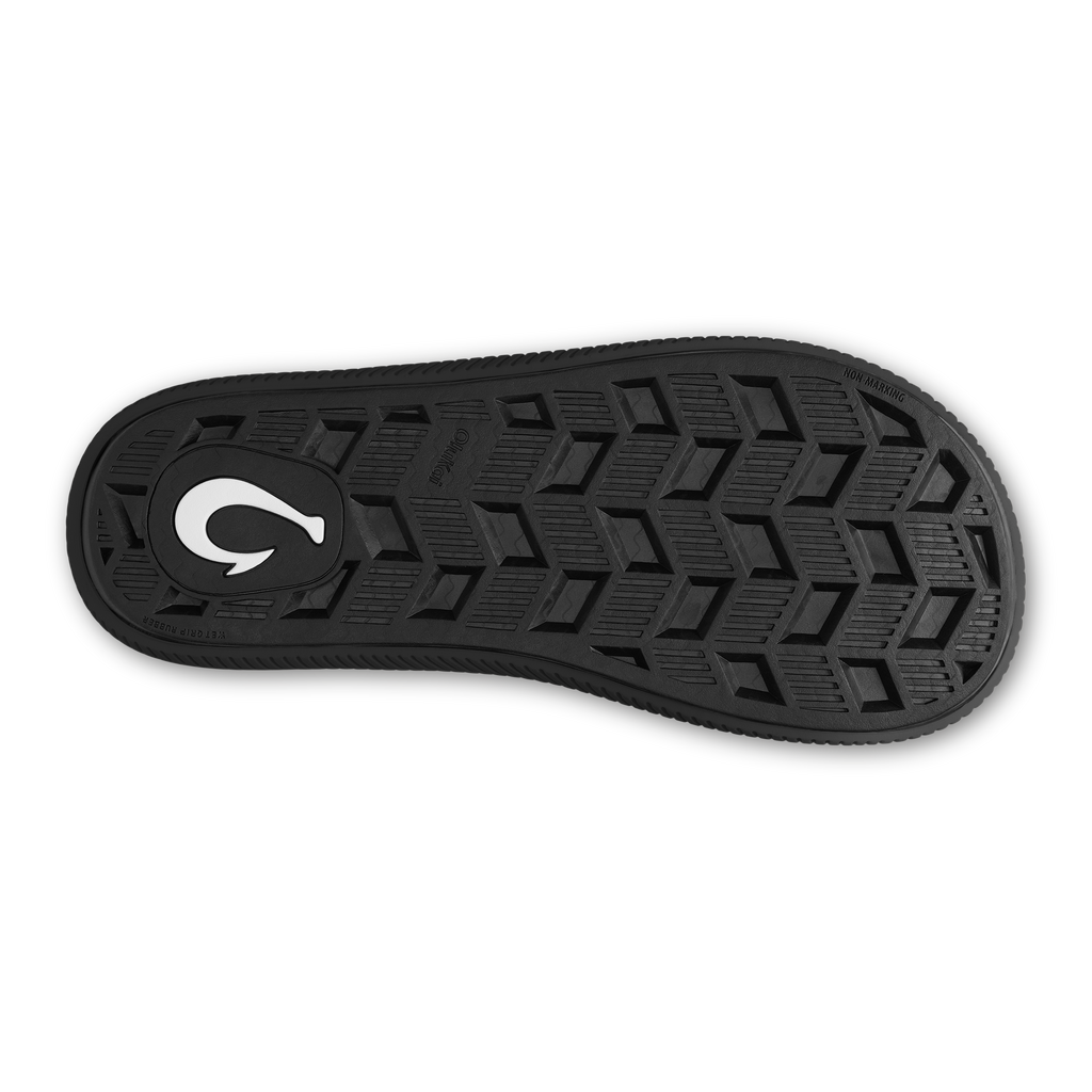 Ulele Men's Beach Sandals - Black / Hla