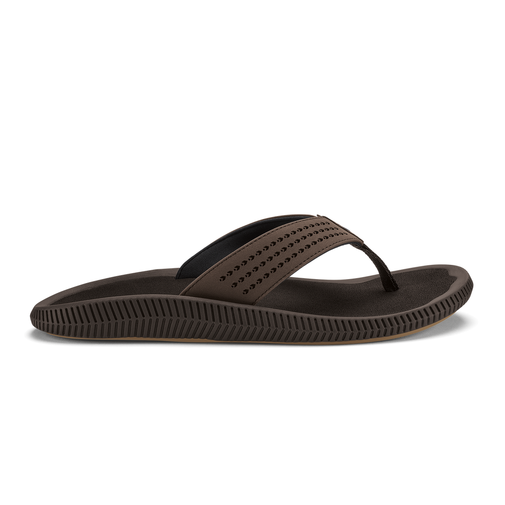 Ulele Men's Beach Sandals - Dark Java / Dark Java