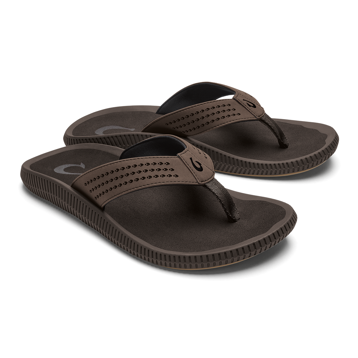 Ulele Men's Beach Sandals - Dark Java / Dark Java