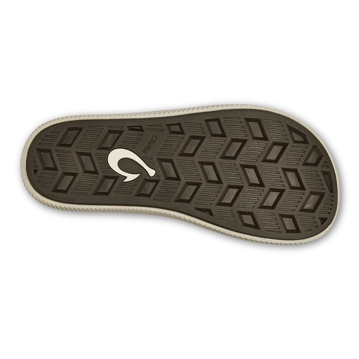 Ulele Men's Beach Sandals - Dark Wood