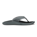 Ulele Men's Beach Sandals - Dark Shadow / Black