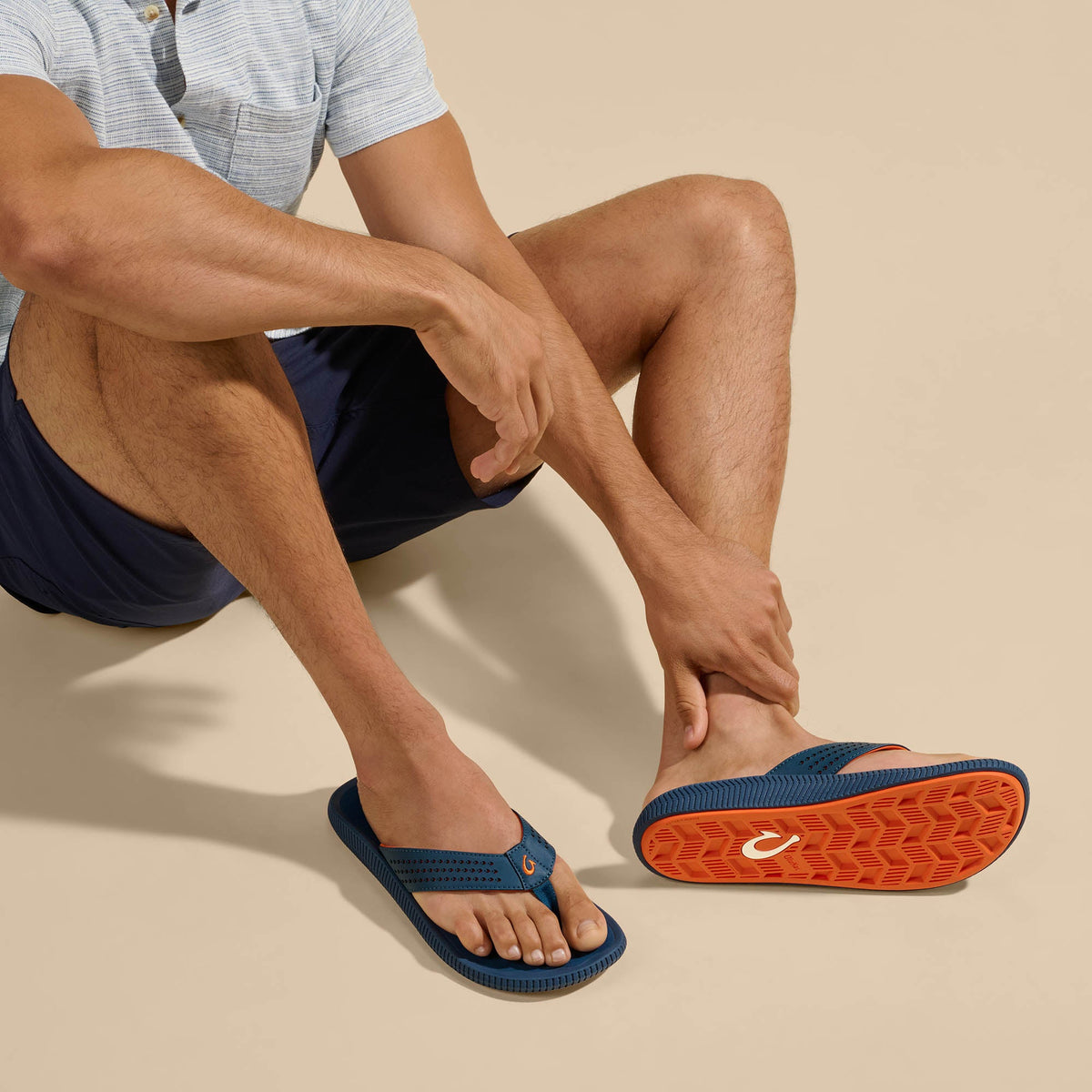 Ulele Men's Beach Sandals - Lagoon