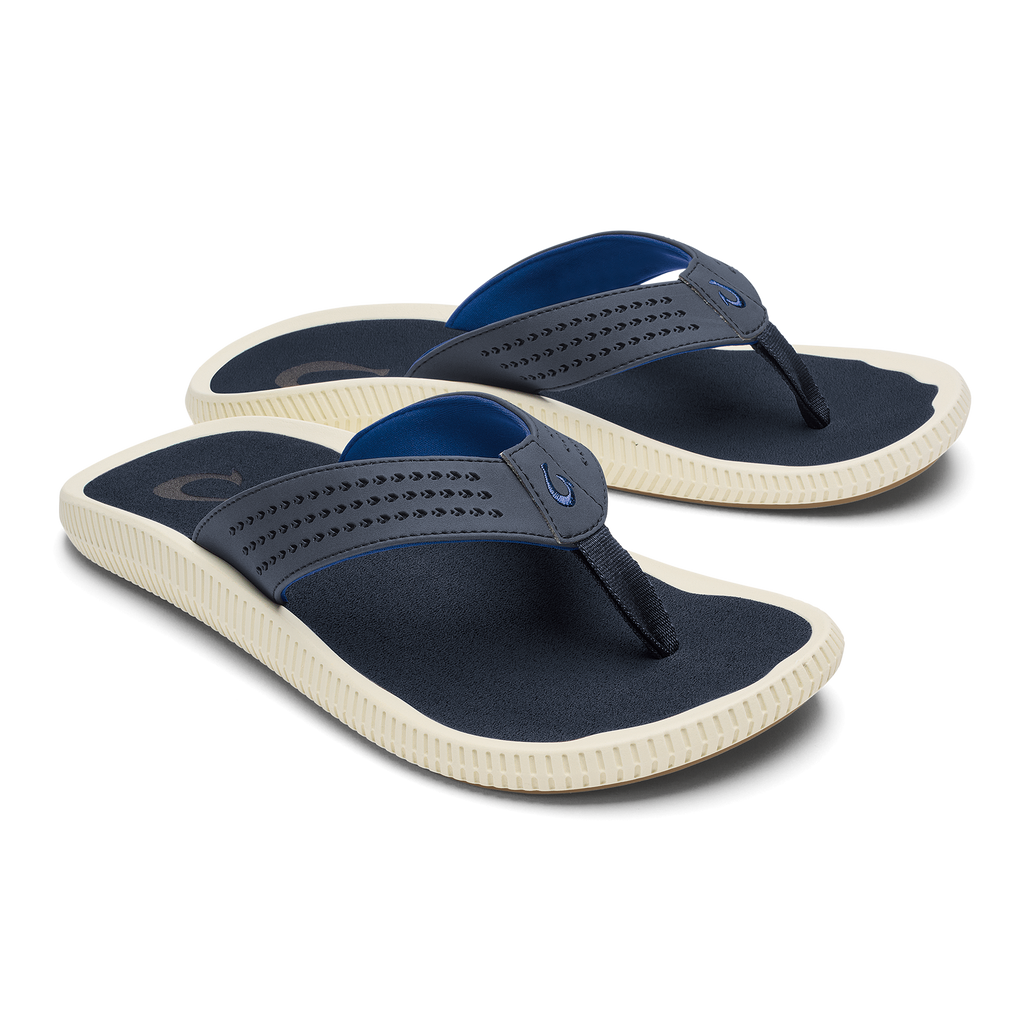 Ulele Men's Beach Sandals - Trench Blue / Trench Blue