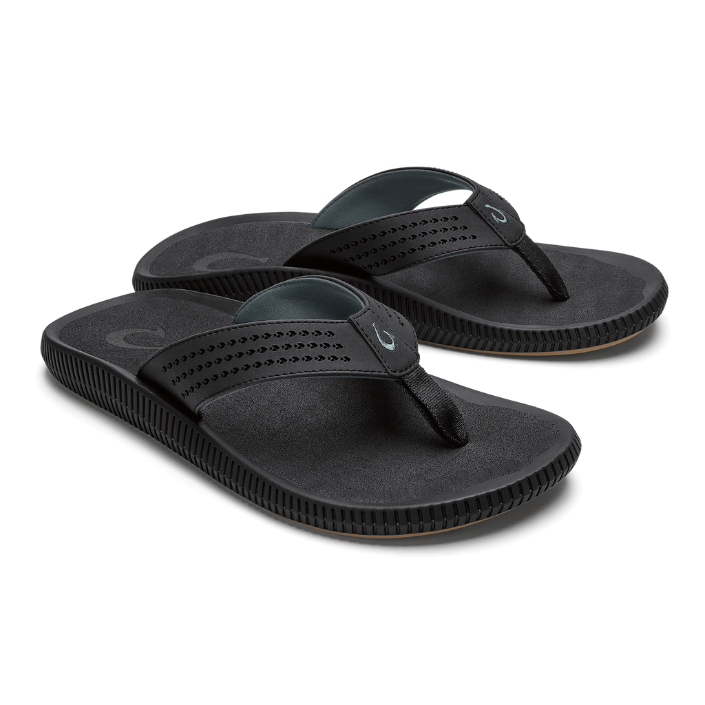 Ulele Men's Beach Sandals - Lava Rock / Lava Rock