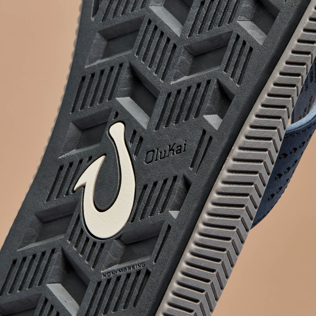 Ulele Men's Beach Sandals - Blue Depth / Charcoal