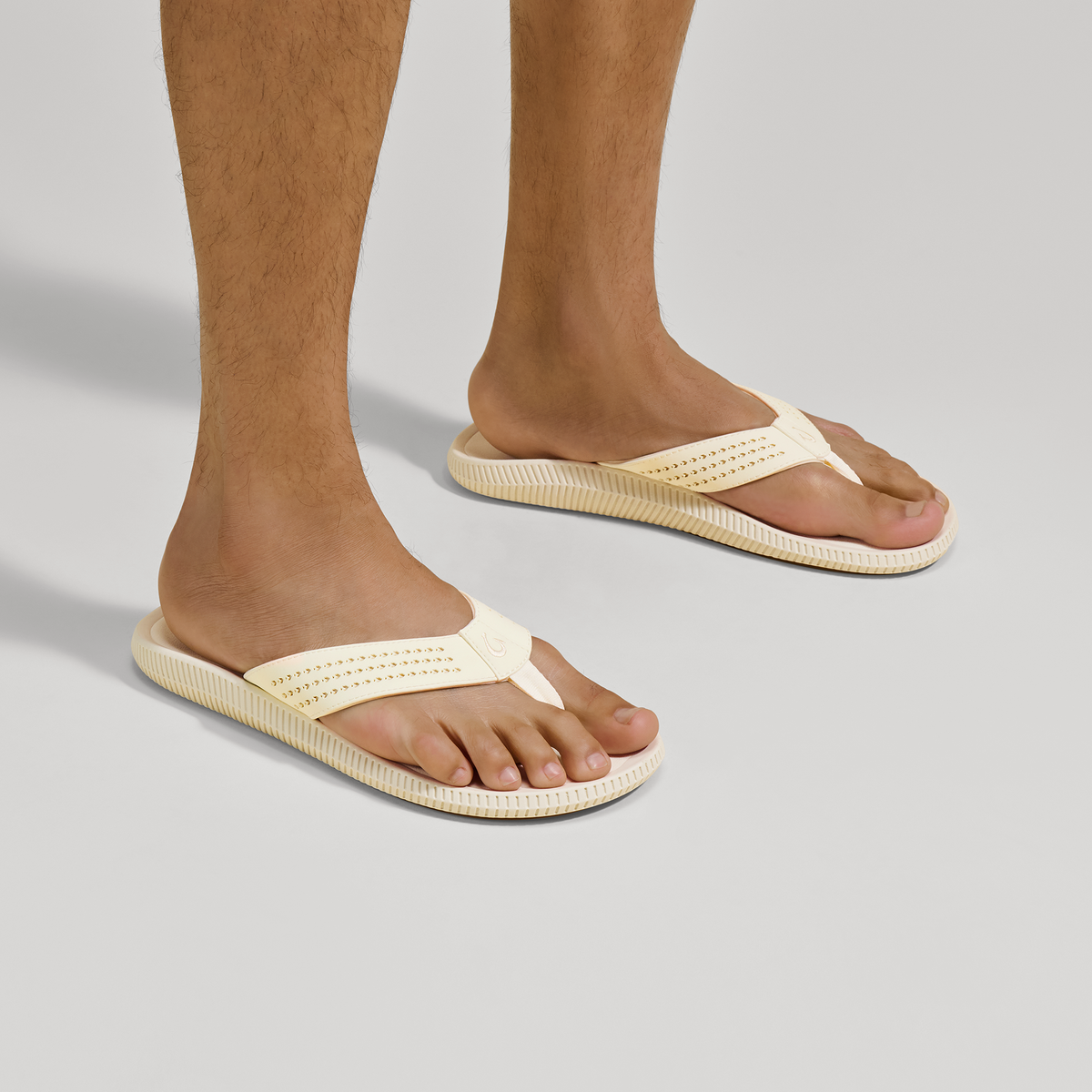 Ulele Men's Beach Sandals - White Sand